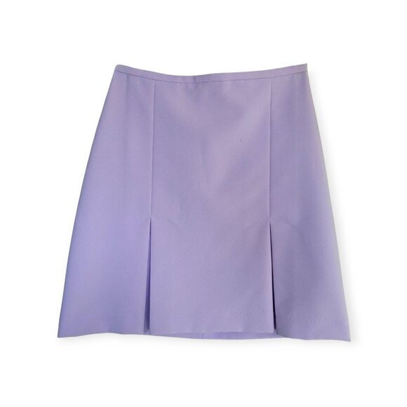 Vintage 90s Lilac Pleated Miniskirt Suzy Shier XS Y2K Kawaii Aesthetic Skirt - Picture 8 of 10